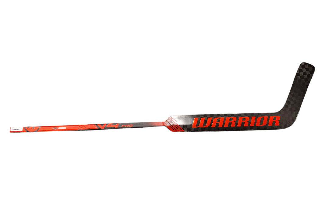 Warrior Senior V4 Pro Black/Red Hockey Goalie Stick