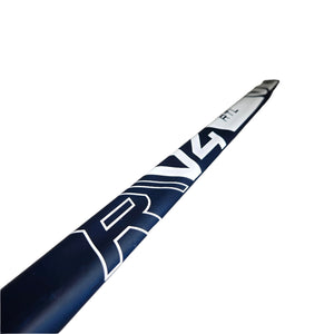 Warrior Senior V4 RTL Custom White/Navy/Gold Hockey Goalie Stick 1