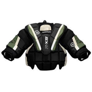 Warrior Youth X5 hockey Goalie Chest and Arm Protector black/green