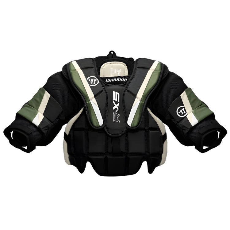 Warrior Youth X5 hockey Goalie Chest and Arm Protector black/green