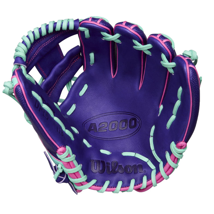 Wilson 11.5" A2000 Winter DP15SS Baseball Glove purple