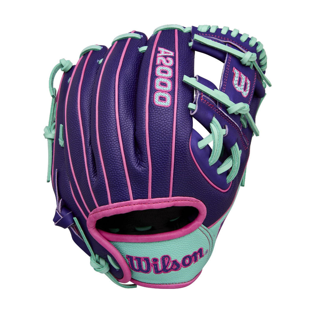Wilson 11.5" A2000 Winter DP15SS Baseball Glove purple