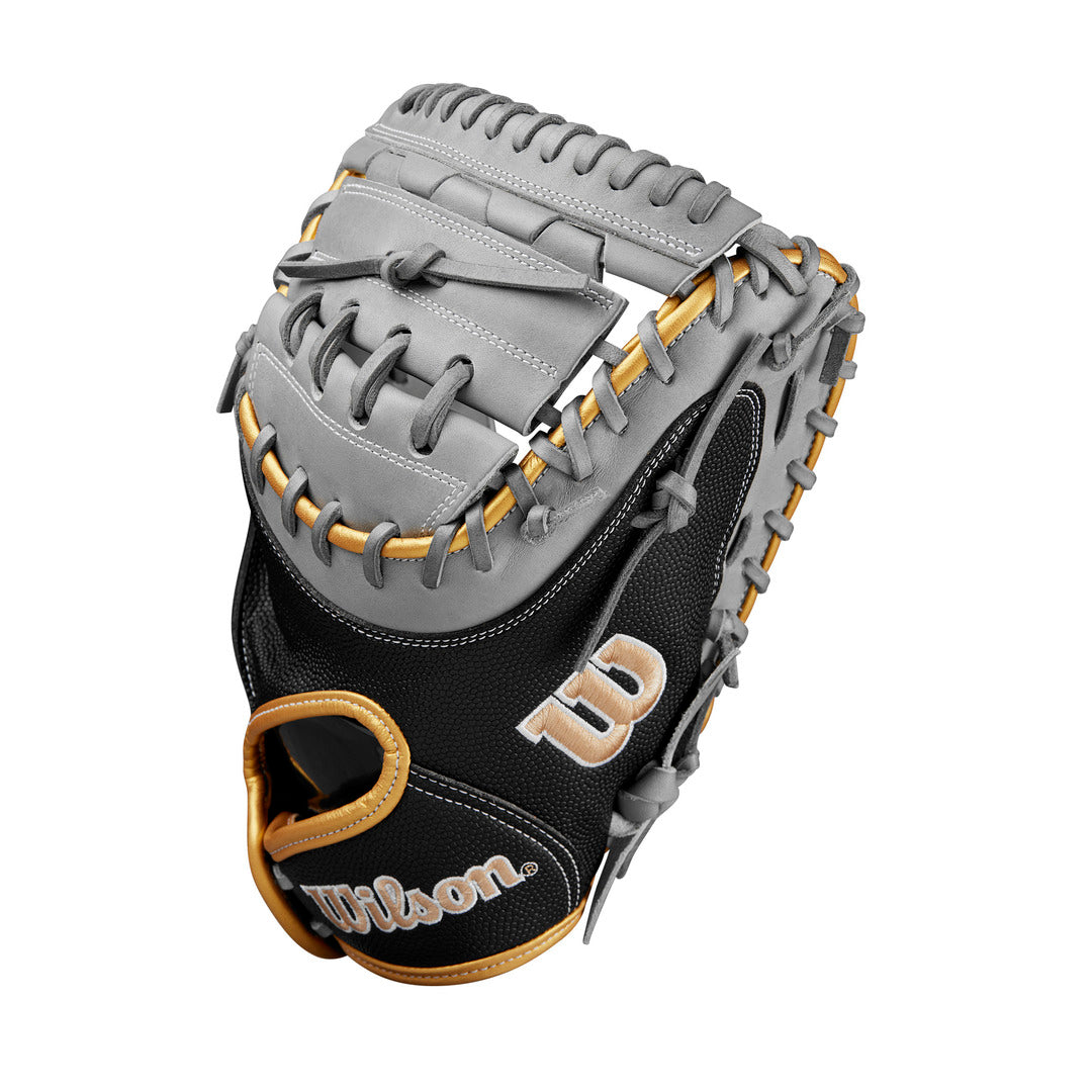 Wilson 34" A2000 Spring FPCM23 Fastpitch Catcher's Mitt grey/black/gold