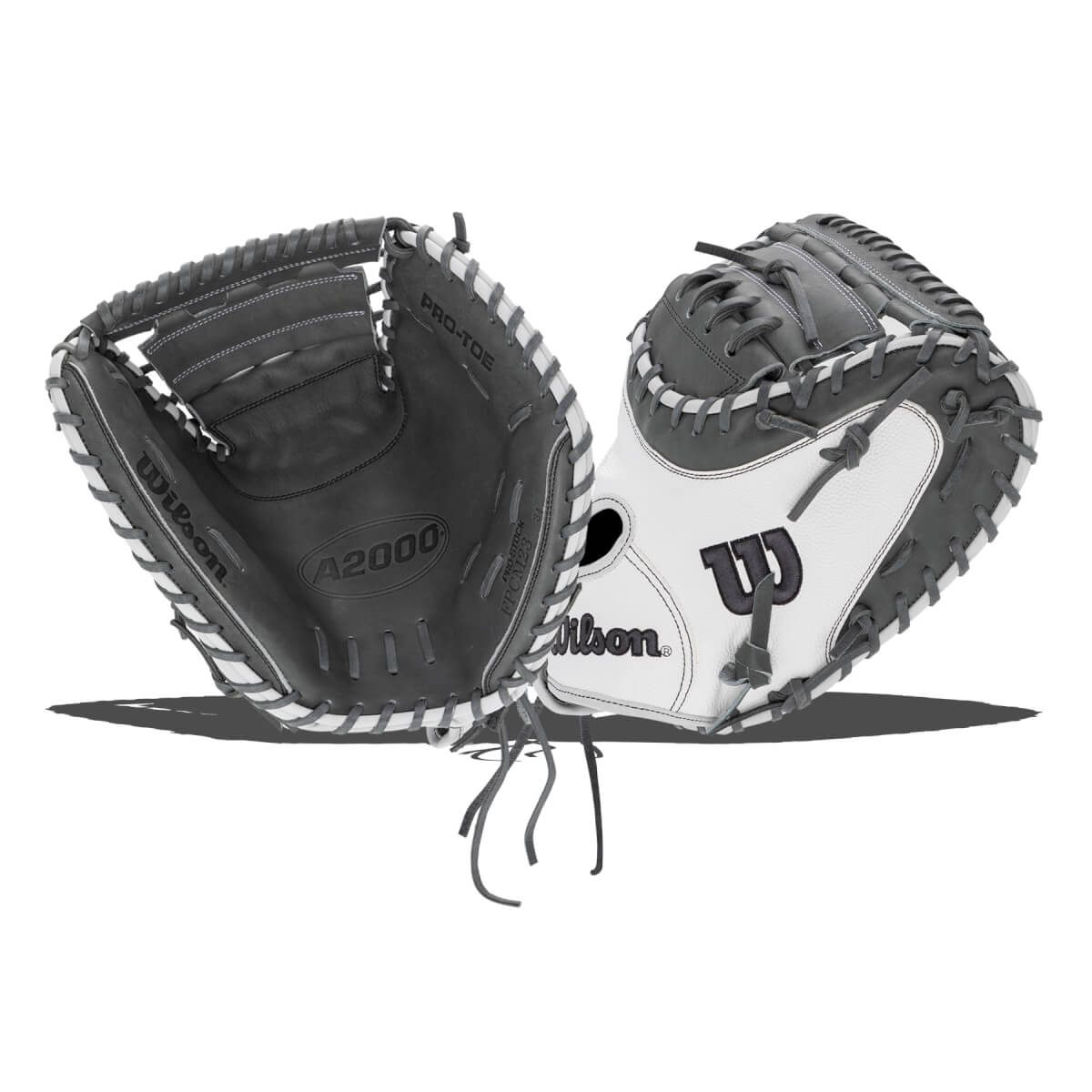 Wilson 34" A2000FP Classic CM23 Catcher's Mitt grey/white