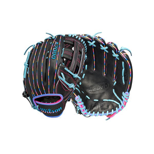Wilson A2000 1750 LTM WBW104831 Baseball Glove black/ blue/ pink