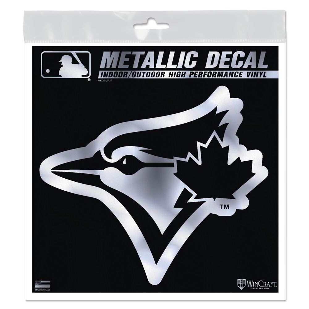 Wincraft MLB Toronto Blue Jays Metallic Decal 6"x6"