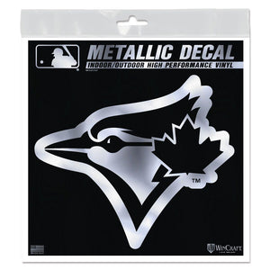 Wincraft MLB Toronto Blue Jays Metallic Decal 6"x6"