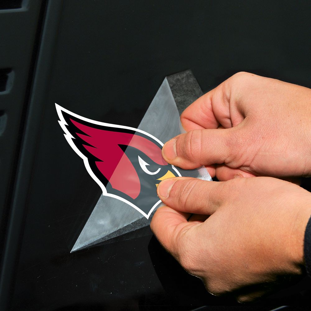 Wincraft NFL Arizona Cardinals 4"x4" Perfect Cut Decal red