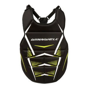 Winnwell Junior Street Hockey Goalie Chest Protector black/white/green