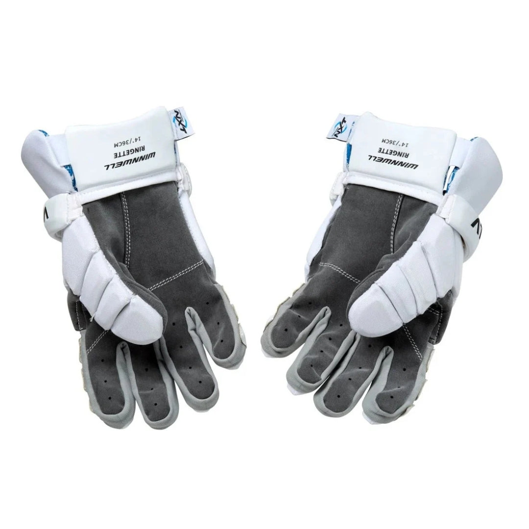 Winnwell Senior Athena Pro Knit Ringette Gloves white