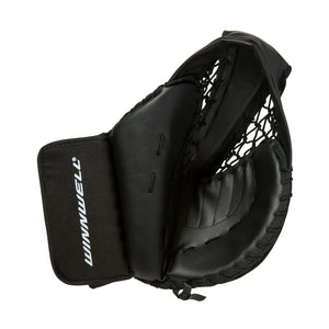 Winnwell Senior GX6 Street Hockey Goalie Trapper black/white/green