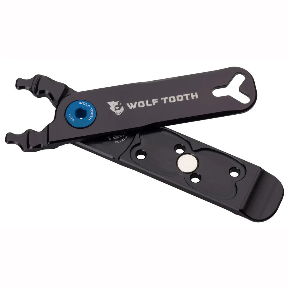 Wolf Tooth Master Link Combo Pliers black/blue