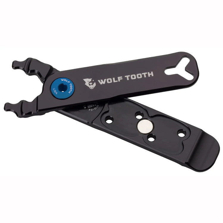 Wolf Tooth Master Link Combo Pliers black/blue