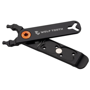 Wolf Tooth Master Link Combo Pliers black/orange