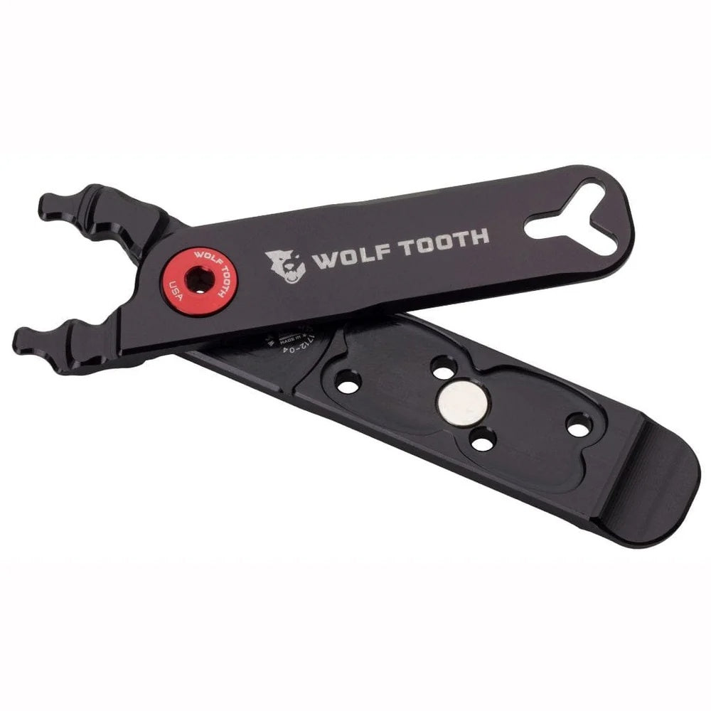 Wolf Tooth Master Link Combo Pliers black/red