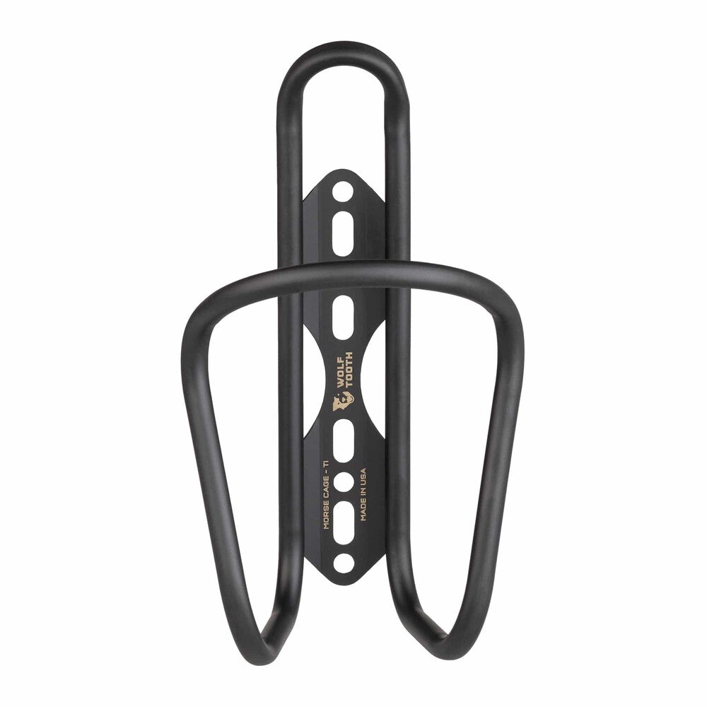 Wolf Tooth Morse Limited Edition Water Bottle Cage black