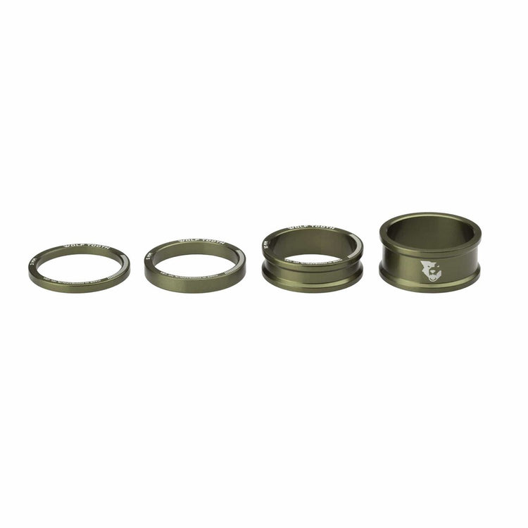 Wolf Tooth Precision Headset Spacers olive