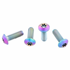 Wolf Tooth Titanium Water Bottle Cage Bolts Oil Slick