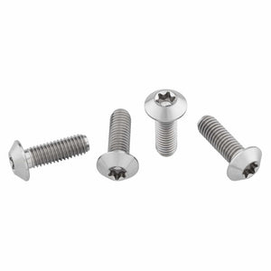 Wolf Tooth Titanium Water Bottle Cage Bolts Raw