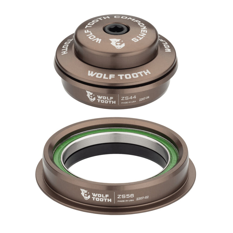 Wolf Tooth ZS44 Upper ZS56 Lower Premium Headset espresso