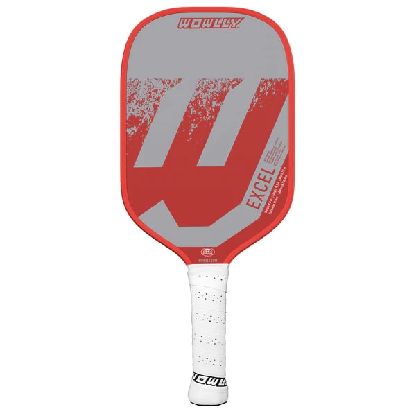 Wowlly Excel Pickleball Paddle Grey/Red