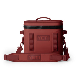 YETI Hopper Flip 12 Soft Cooler stag red