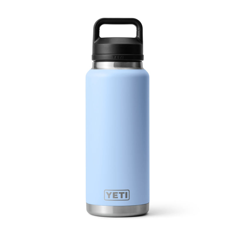 YETI Rambler Bottle 36oz Big Sky Blue 1L chug cap
