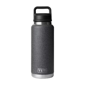 YETI Rambler Chug Cap Bottle 36oz/1L black stone