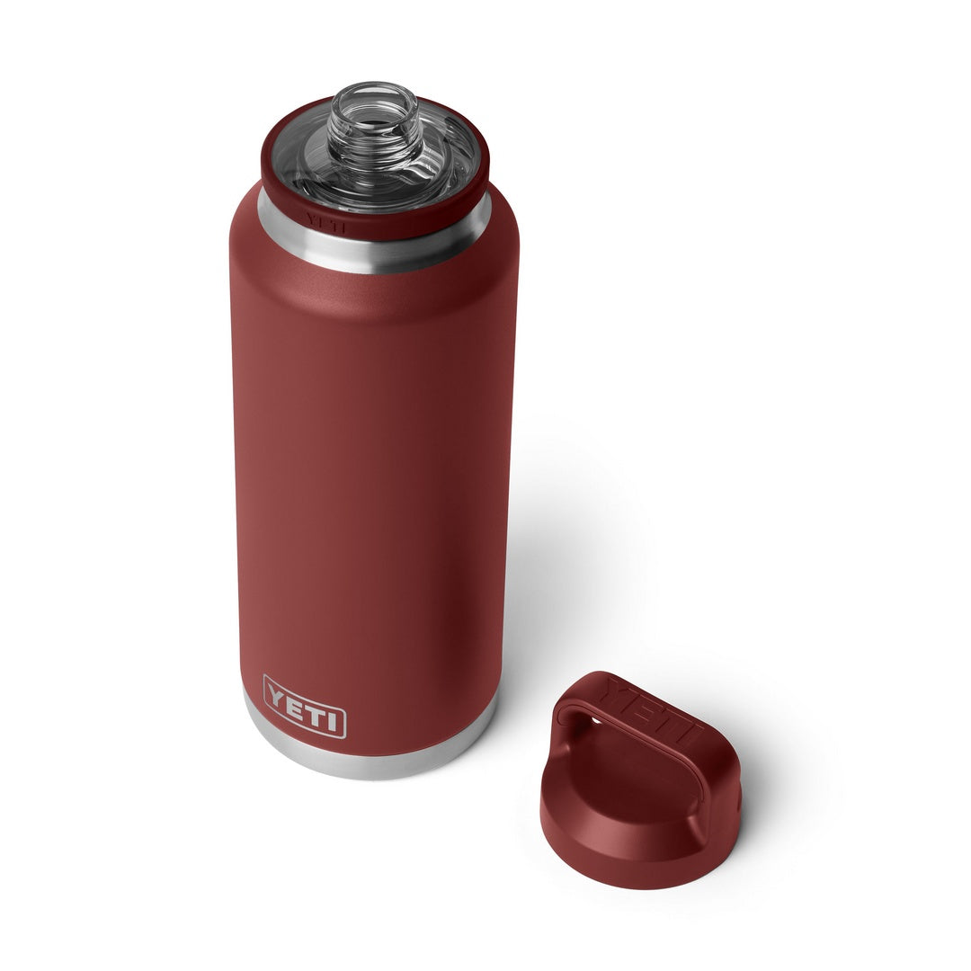 YETI Rambler Chug Cap Bottle 46oz/1.36L stag red