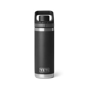 YETI Rambler Flip Chug Bottle 18oz black
