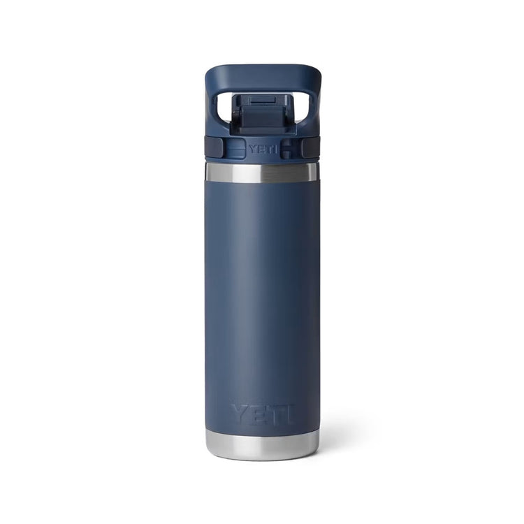YETI Rambler Flip Chug Bottle 18oz navy blue