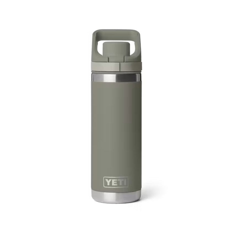 YETI Rambler Flip Chug Bottle 18oz pampa green