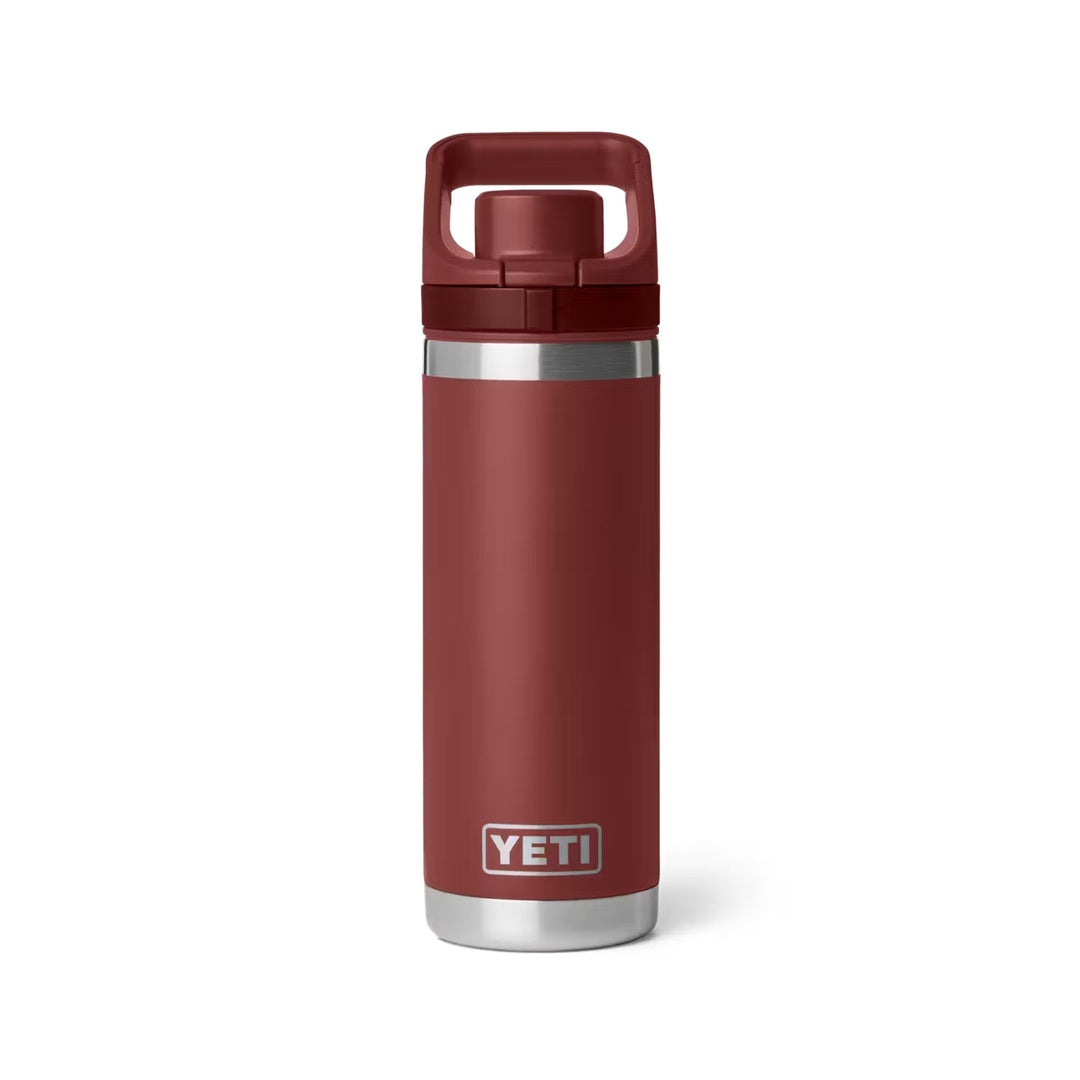 YETI Rambler Flip Chug Bottle 18oz stag red