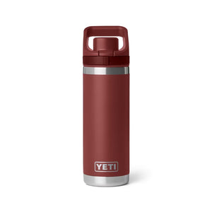 YETI Rambler Flip Chug Bottle 18oz stag red