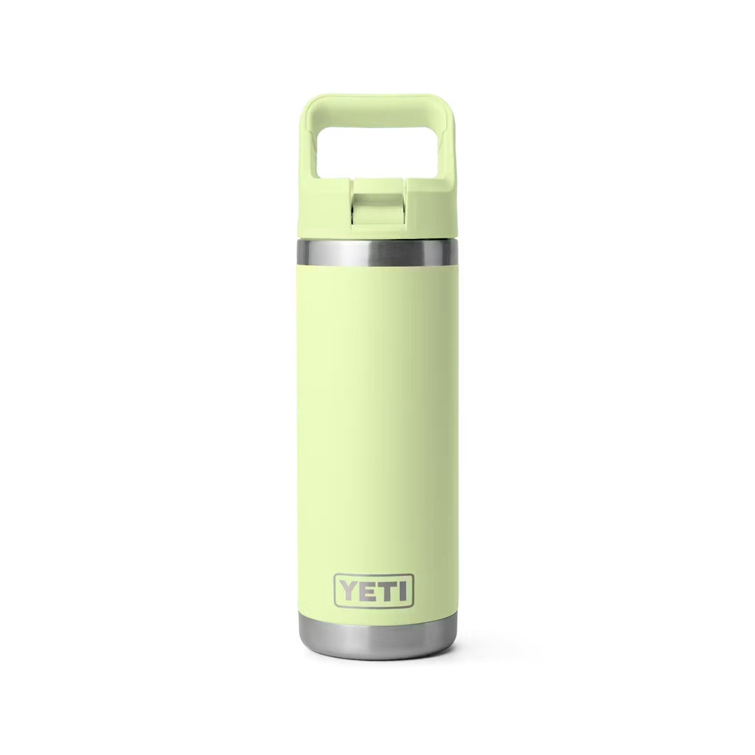 YETI Rambler Straw Cap Bottle 18oz/532ml grasshopper