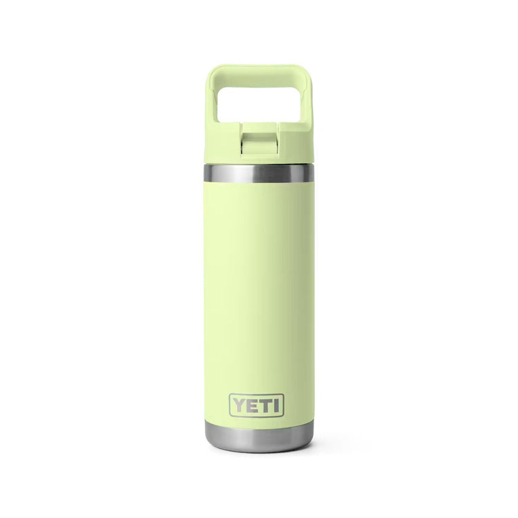 YETI Rambler Straw Cap Bottle 18oz/532ml grasshopper