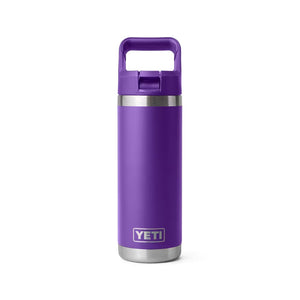 YETI Rambler Straw Cap Bottle 18oz/532ml pace purple
