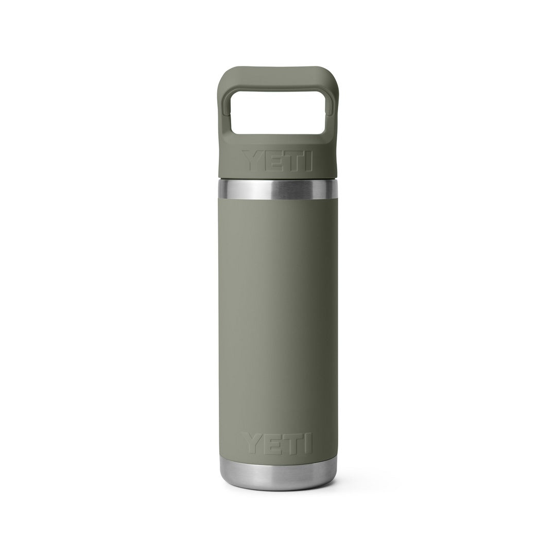 YETI Rambler Straw Cap Bottle 18oz/532ml pampa green