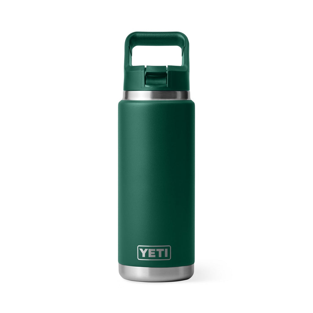 YETI Rambler Straw Cap Bottle 26 oz / 769 ml black forest green
