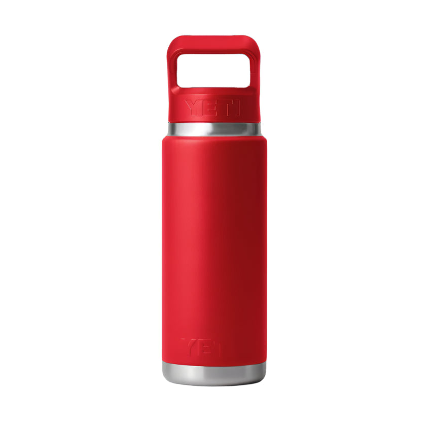YETI Rambler Straw Cap Bottle 26 oz / 769 ml rescue red