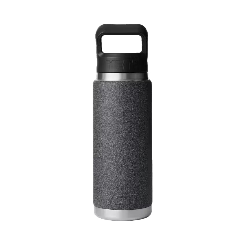 YETI Rambler Straw Cap Bottle 26oz/769ml black stone