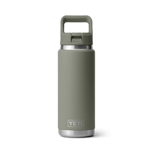 YETI Rambler Straw Cap Bottle 26oz/769ml pampa green