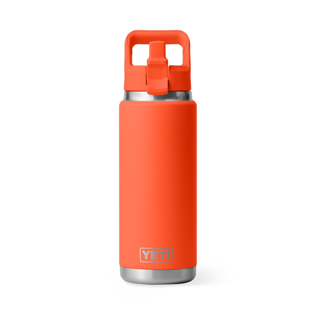 YETI Rambler Straw Cap Bottle 26oz/769ml Papaya orange