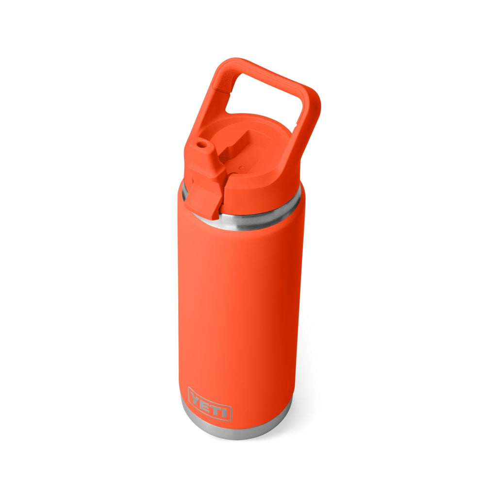 YETI Rambler Straw Cap Bottle 26oz/769ml Papaya orange
