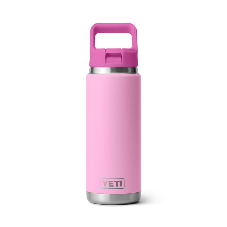 YETI Rambler Straw Cap Bottle 26oz/769ml pink