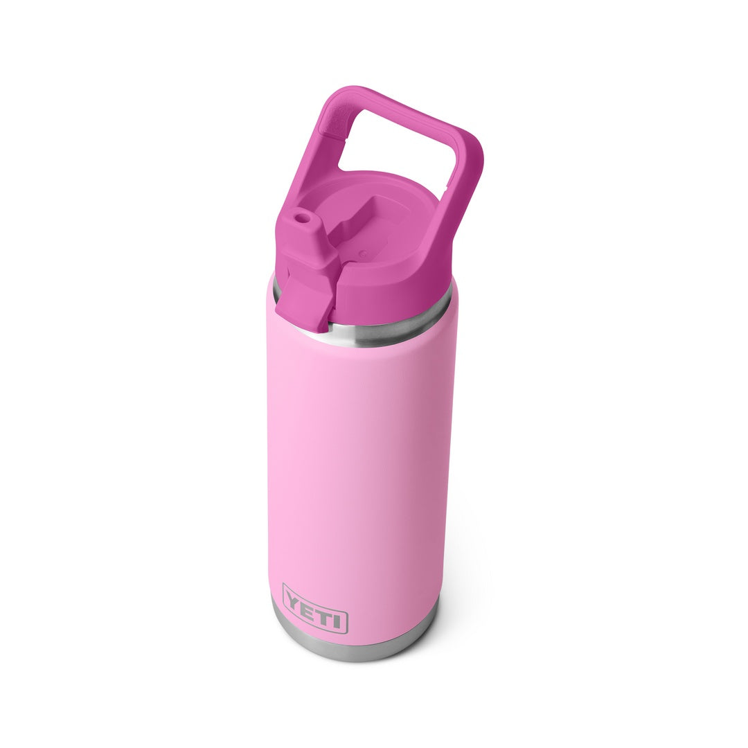 YETI Rambler Straw Cap Bottle 26oz/769ml pink