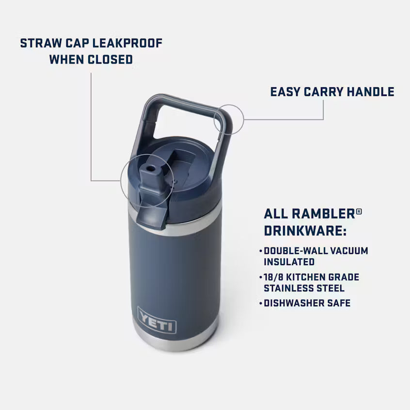 YETI rambler straw cap navy