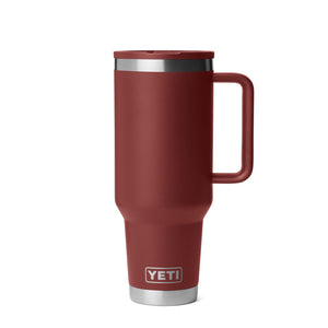 YETI Rambler Straw Lid Travel Mug 40 oz stag red