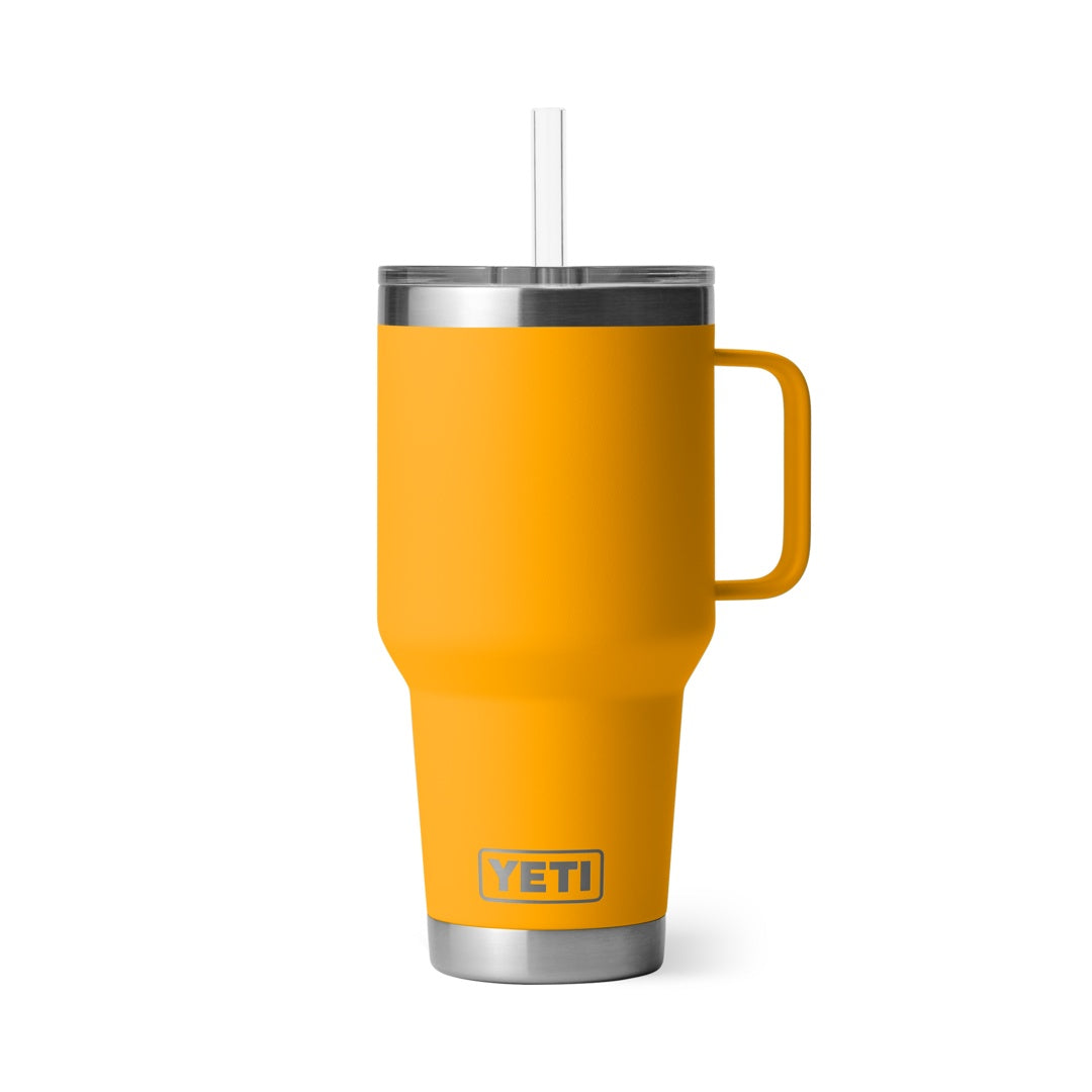 YETI Rambler Straw Mug 35oz/1L Beekeeper yellow