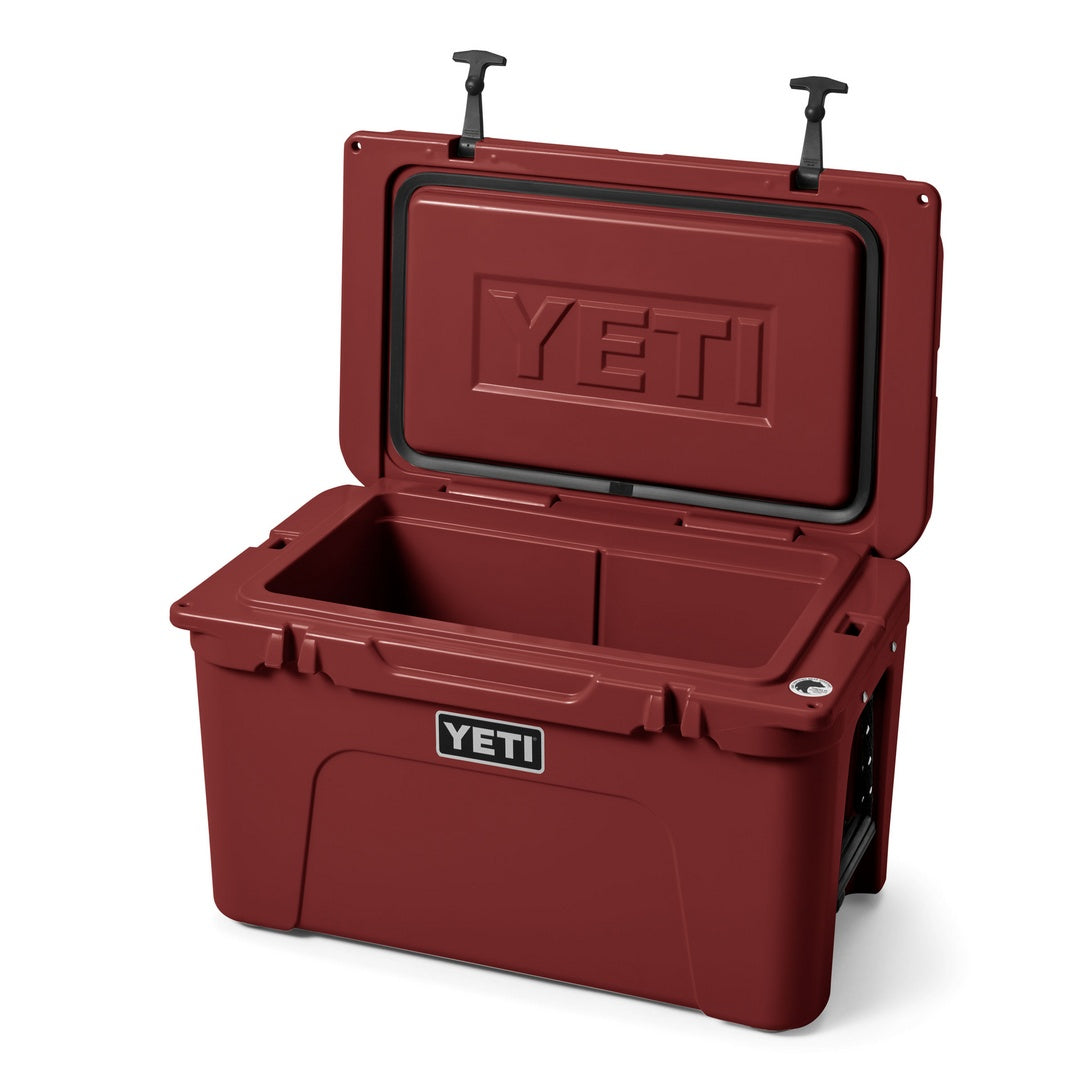 YETI Tundra 45 Hard Cooler stag red